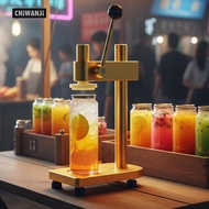 [CHiWANji] Manual Machine Hand Tool Professional Hand Crank Canning Machine Lid Presser for Bottles 