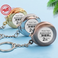 2 Meters Steel Wire Gauge Mini Key Chain Wire Gauge Measuring Instrument N6