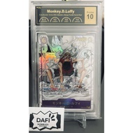 [PCG PRISTINE 10] Japanese One Piece Monkey D Luffy Manga EB02-061 SEC FOIL SUPER PARALLEL