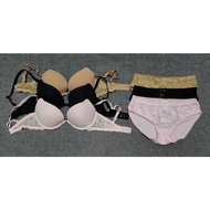 Signature Bra Panty Set Terno 32A 32B 36B 36C