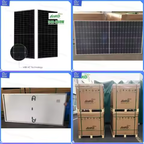 540W 550W 560W Monocrystalline Solar Panel Single-Sided PV Module High Efficiency Solar Power Panel 
