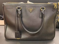 90%新 Prada 黑色殺手包手挽袋
