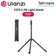 Ulanzi T270 2.7M Foldable Light Stand Tripod for Camera 40W Pro 120W 200W Cob Light LED Softbox with