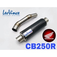 Exhaust Honda 2018  CB250R Ekzos Piping Slip On Muffler LeoVince Stainless Steel CB 250 R Accessorie