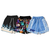 New UNDRAFTED SHORT : FLAMES : BANDANA V3 SKY : ELEMENTAL MESH : BESH MESH SHORT : UNDRAFTED : MESH