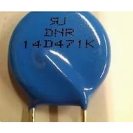 10pcs/lot TVR14471 varistor 14D471K 470V piezoresistor 14d471 original