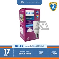 Philips LED Light Bulb LEDBright 17W E27 G2 220-240V White 6500K