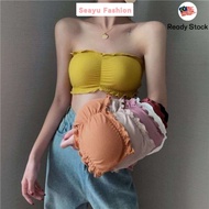 Advanced Non-slip Strapless Push Up Bra Sexy Gathering Female Fungus Tube Top