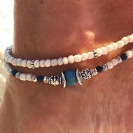 Multilayer Anklet for Woman Fashion Beach Foot Jewelry
