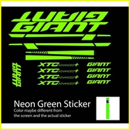¤ ▧ ▤ GIANT XTC FRAME DECALS
