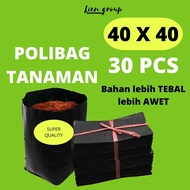 Polybag package 30 pcs size 40 X 40 cm polybag plant