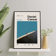 Daniel Caesar Poster - Freudian Cover FrameblockAlbum