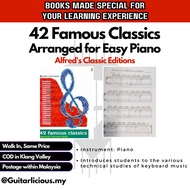 Alfred's Classic Editions : 42 Famous Classics, Arranged for Easy Piano (MPF-2002A) / Music Learning