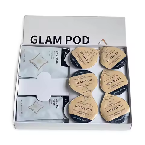 Hot Sell Skin Exfoliation Glam Hydrate Detox CO2 Bubble Oxygen Pods Serum Skin Rejuvenation For Oxyg
