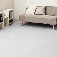 Hagiwara Carpet, Lance, Gray, Edoma, 10.7 x 103.3 inches (261 x 261 cm), Rug, Chenille, Washable, Fo