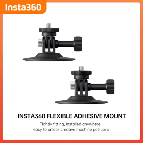 Insta360 X4 Flexible Adhesive Mount For Insta 360 X3 / ONE X2 / RS / GO 3 /GO2/1-inch360 Camera Orig