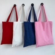 Plain canvas tote bag colored canvas tote bag