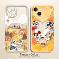 Autumn Crayon Shin-Chan Phone Case Suitable for Samsung S25U S24+S23FE S22 A56 A55 A35 A54 A42 A36