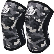 Knee Sleeves (1 Pair), 7mm Neoprene Compression Knee Braces, Great Support for Cross Training, Weigh