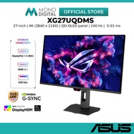 ASUS 27'' ROG Strix OLED XG27UQDMS Gaming Monitor 4K 240Hz QD-OLED 0.03ms DCI-P3 99% OLED Care Pro