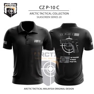 HOT 💨 Arctic Tactical Malaysia Microfiber Jersey Polo Collar T-Shirt CZ P10-C Ready Stock Malaysia