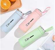 [SYS] Nice Cup Glass Bottle [SYS] Tumbler Creative Leakproof Water Cup 400ml Stainless aqua flask