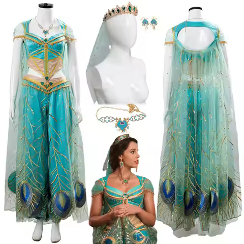 Fantasia Princess Peacock Cosplay 2019 Naomi Movie Disfraz Costume Women Outfits Female Fantasy Hall