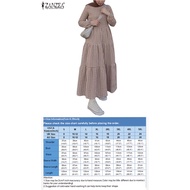 Dress zanzea brown colour saiz s