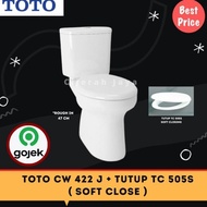 Closet Duduk Toto Cw 422 J / Kloset Duduk Toto Cw422J Dual Flush