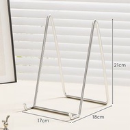 桌面相框支架 照片擺臺創意支撐架 書本獎牌證書展示架 裝飾盤子托架（快遞送貨上門）