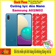 Toughened flexible phone screen protector for Samsung A02/M02