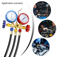 NICE HVAC Charging Hose Kit HVAC Manifolds Hoses with Valves for R134A R410A R404A Refrigerants Syst