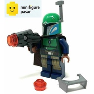 sw1078 Lego Star Wars 75267 - Mandalorian Tribe Warrior Green Minifigure - New