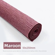 Handmade Rose Crafting Crepe Paper