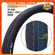 Bicycle Tire 26x1 1/2 x 1 5/8 (37-584) Equivalent to 27.5x1.5 (40-584) CASUMINA