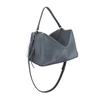 Darker Than Black Bags/Valley Cube Shoulder Bag 方型軟包/霧灰藍