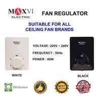 KDK PANASONIC MULTI FAN REGULATOR SUITABLE FOR ALL BRANDS SWITCH 5 SPEED CONTROL / MAXVI ELECTRIC / 