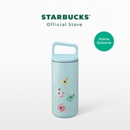 Starbucks Stainless Steel Surreal Coffee World Water Bottle 12oz. ขวดน้ำสตาร์บัคส์สแตนเลสสตีล ขนาด 1