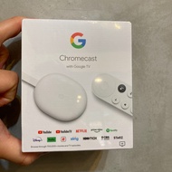 Unopened Fourth Generation Google Chromecast with TV 4K Netflix Personal Delivery