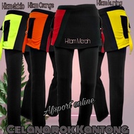 Gym pants, pocket skirt, women's sports pants, latest women's pocket skirt pants