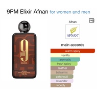 Original Afnan 9PM Elixir decant in 5ml & 9ml