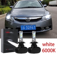 6000k Led Headlight For Honda (Fd) 2005-2011 Accessories