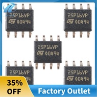 SOP-8 25P16VP Memory Chip 16Mb 5pcs M25P16-VMN6TP Printing