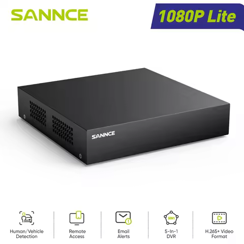 SANNCE 8/16 Channel Digital Video Recorder Full 1080N CCTV DVR H.264 1080P Output 8ch CCTV Surveilla