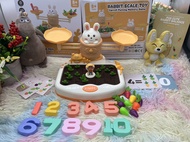🌈ของเล่น ของเล่นเด็ก กระต่าย กระต่ายบาลานซ์ Balance game game scale Toy ของเล่นเสริมพัฒนาการ สอนบวกเลข คณิตศาสตร์