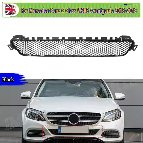Front Grill For Mercedes-Benz C Class W205 A205 S205 C180 C200 C300 2015 2016 2017 2018 Front Bumper