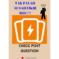 Chegg Post Question (Instant)