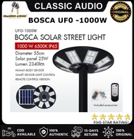 BOSCA UFO solar street light 1000W with remote control outdoor garden solar light CLASSIC AUDIO | (O