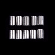 {Ihgnp8} Wl9} 50Pcs 1.5mm crimps Aluminum Cable Sleeve Wire Rope Clip New Fit