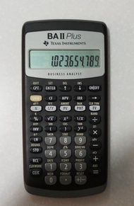 Texas Instruments BA II Plus 金融計算機